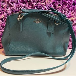 Coach Bag Teal Sparkle